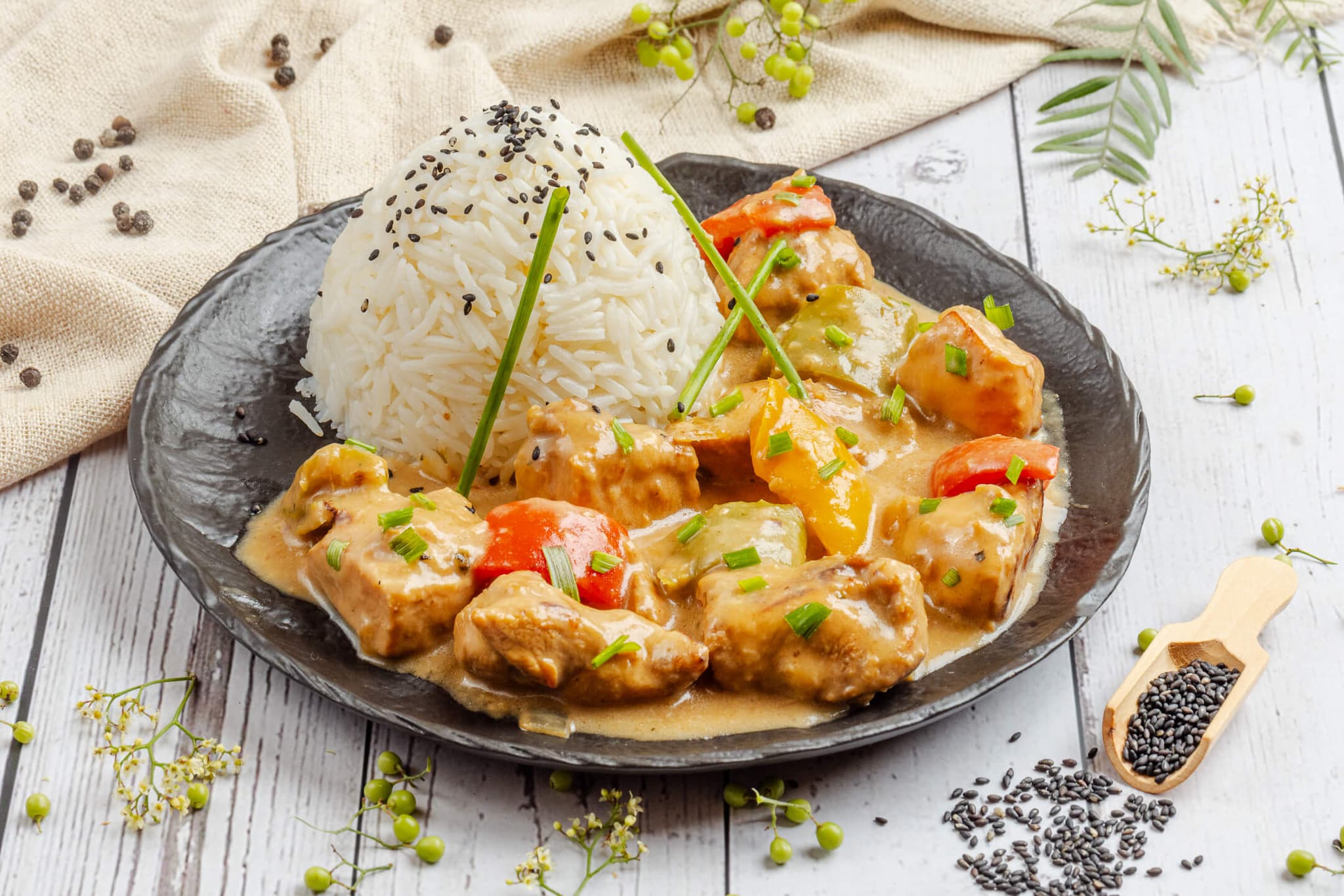 Chinese chicken, Mahabati signature — homemade Lebanese food by Mahabati
