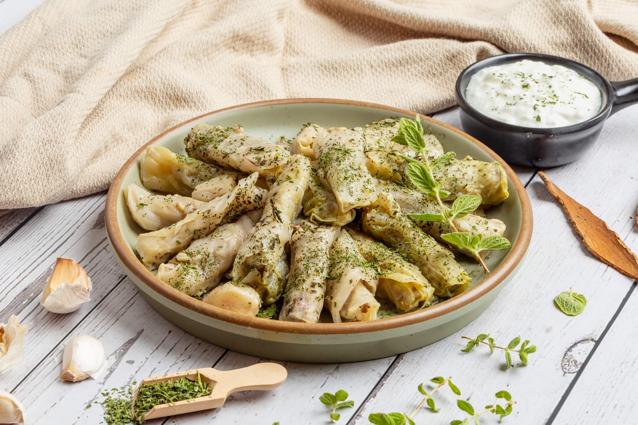 Mahshi malfouf — homemade Lebanese food by Mahabati