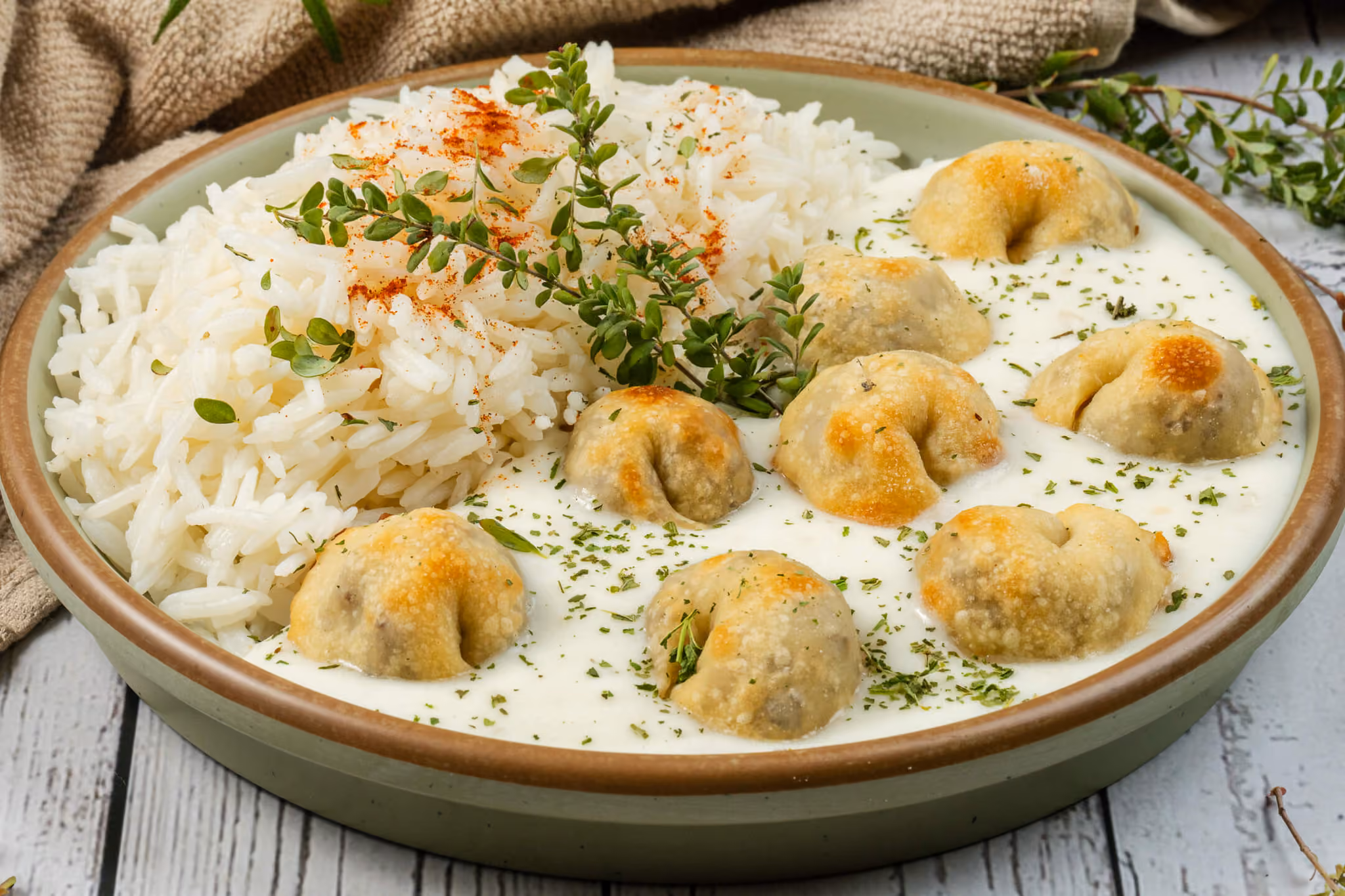 Shish barak with rice — homemade Lebanese food by Mahabati